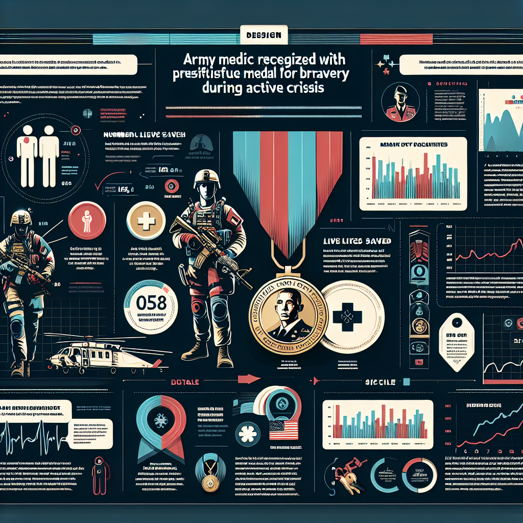 Infographic for Army Medic Awarded Soldier's Medal for Heroic Actions in Active Shooter Incident